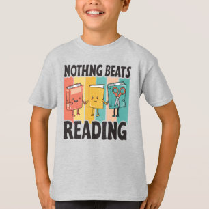 T-shirt Rien ne bat la lecture   Amoureux du livre drôle