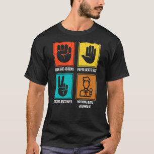 T-shirt Rien ne bat la pression éditorialiste du journalis