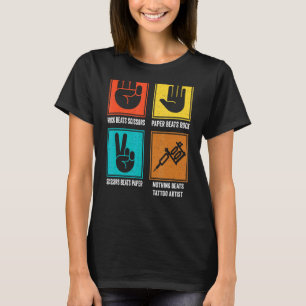 T-shirt Rien Ne Batte Tatouage Artiste Tatouage Cool Tatou