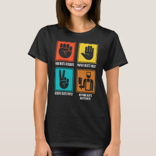T-shirt Rien Ne Battre Boucher Viande Éclairage Fles