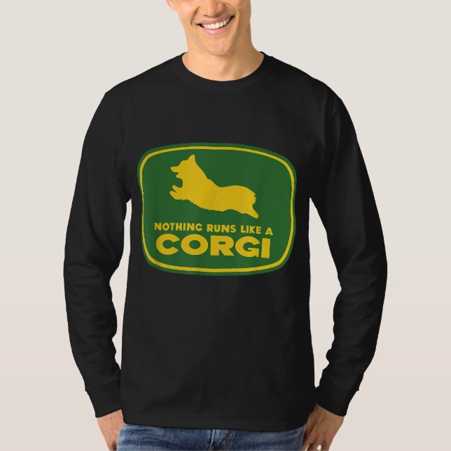 T-shirt Rien Ne Fonctionne Comme Un Corgi - Drôle Propriét (Devant)