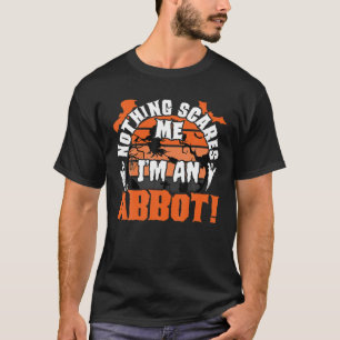 T-shirt Rien ne me fait peur Je suis un abbé Costume Hallo