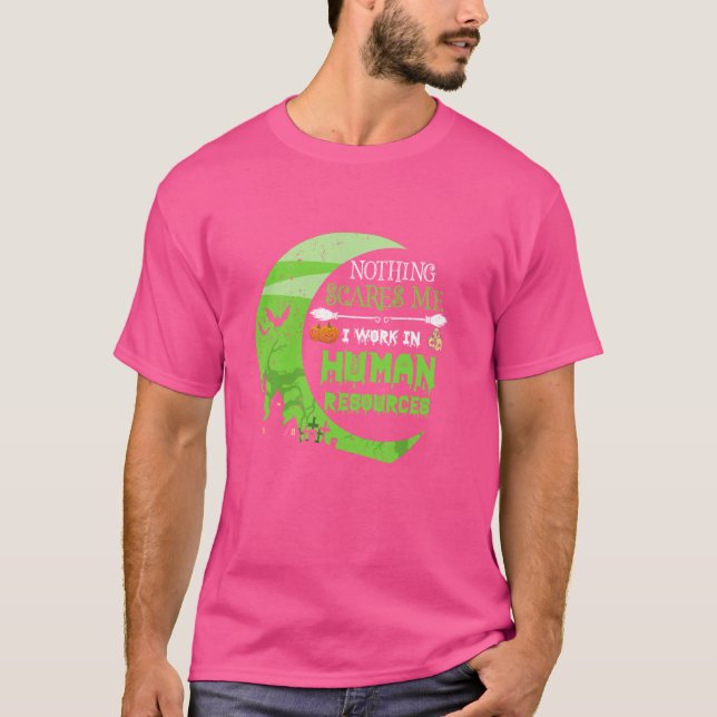 T-shirt Rien ne me fait peur Ressources humaines - Gestion (Devant)