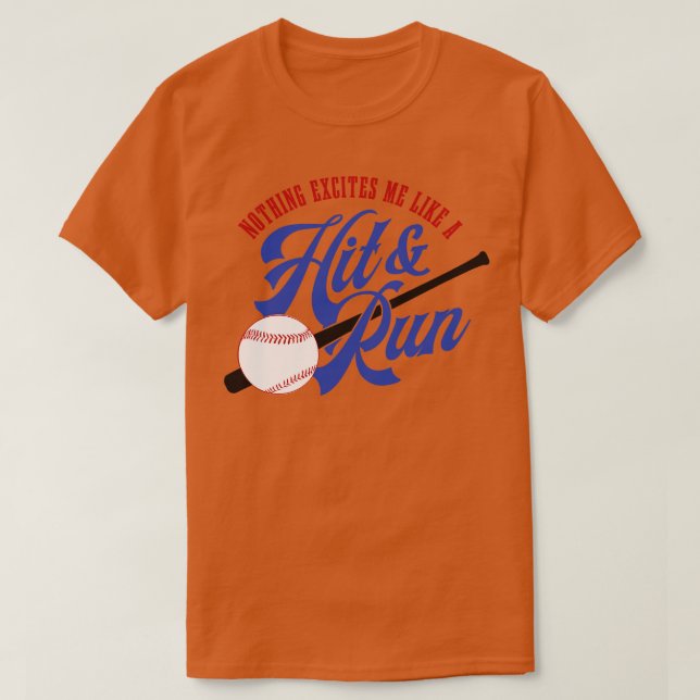 T-shirt Rien ne m'excite comme un coup et une course (Design devant)