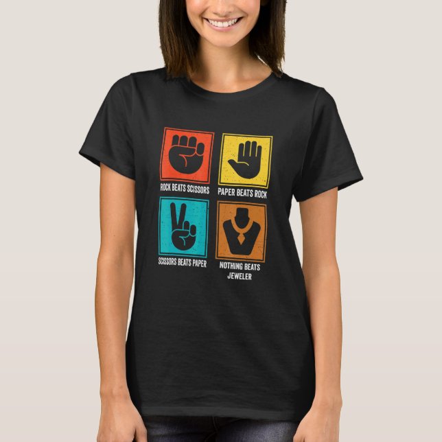 T-shirt Rien ne vaut Jeweler Cool Lapidary Bijoux Orfèvre (Devant)