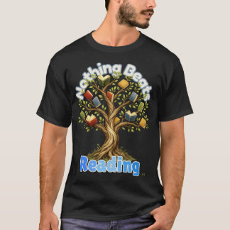 T-shirt Rien ne vaut la lecture Cadeau d'arbre pour l'ense