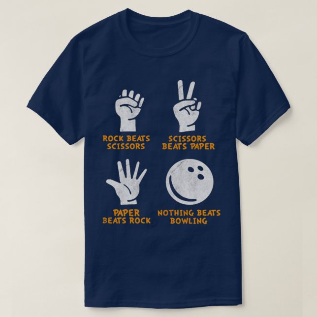 T-shirt Rien ne vaut le Bowling (Design devant)