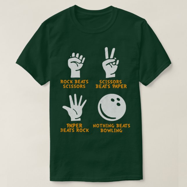 T-shirt Rien ne vaut le Bowling (Design devant)