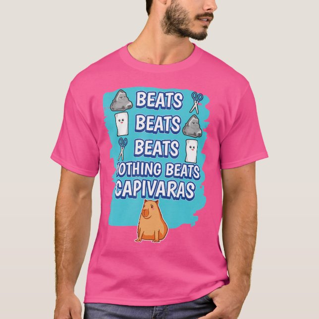 T-shirt Rien ne vaut le jeu de pierre feuille ciseaux des  (Devant)