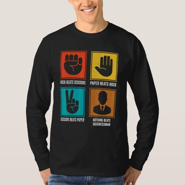 T-shirt Rien ne vaut l'homme d'affaires commerçant artisan (Devant)