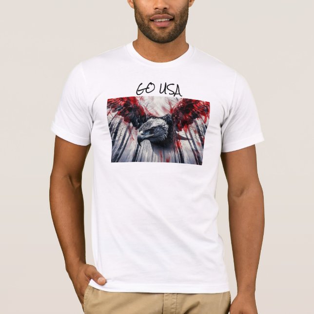 T-shirt Rien ne vole comme un aigle (Devant)