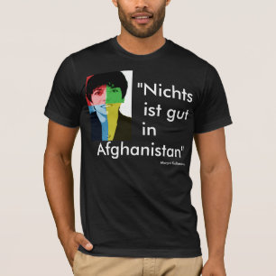 T-shirt « Rien n'est bien en Afghanistan » - des Käß