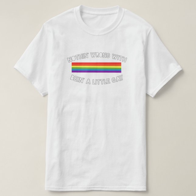 T-shirt Rien pièce en t fausse (Design devant)