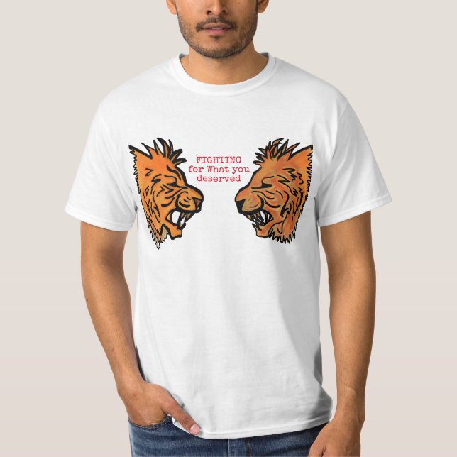 T-shirt rien pour ce que vous méritez (Devant)