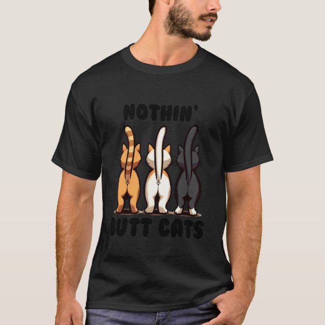 T-shirt Rien que des chats drôle de chat (Devant)