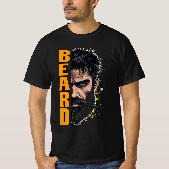 T-shirt Rien que la barbe (Devant)