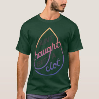 T-shirt Rien qu'une fille des années 80 avec un Caillot