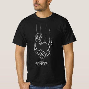 T-SHIRT RIENDEER ANIMAL LIGNE MIDNIGHT REINDEER