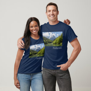 T-shirt Riessersee Alpes Garmisch Partenkirchen Bavière