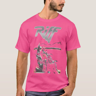 T-shirt Riff Ruedas De Metal Pappo Napolitano