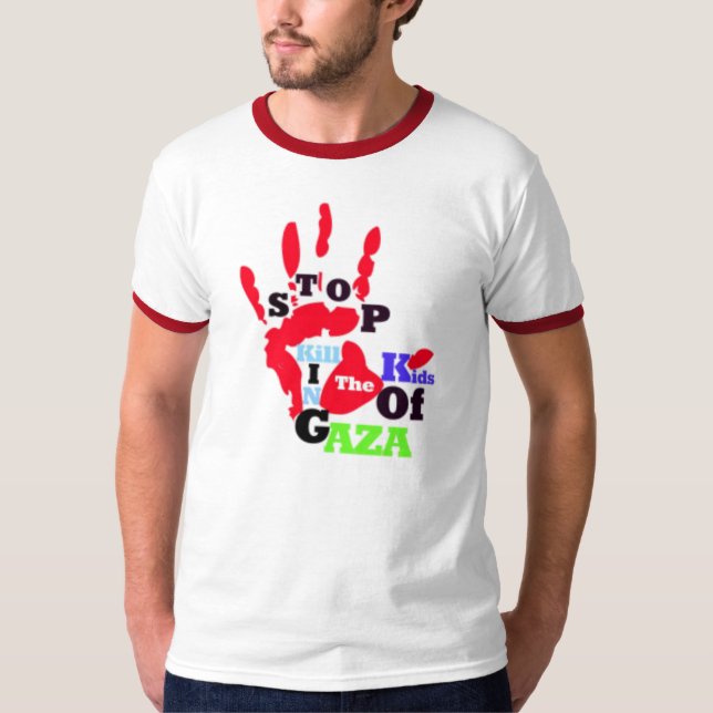 T-shirt RightOn Gaza (Devant)