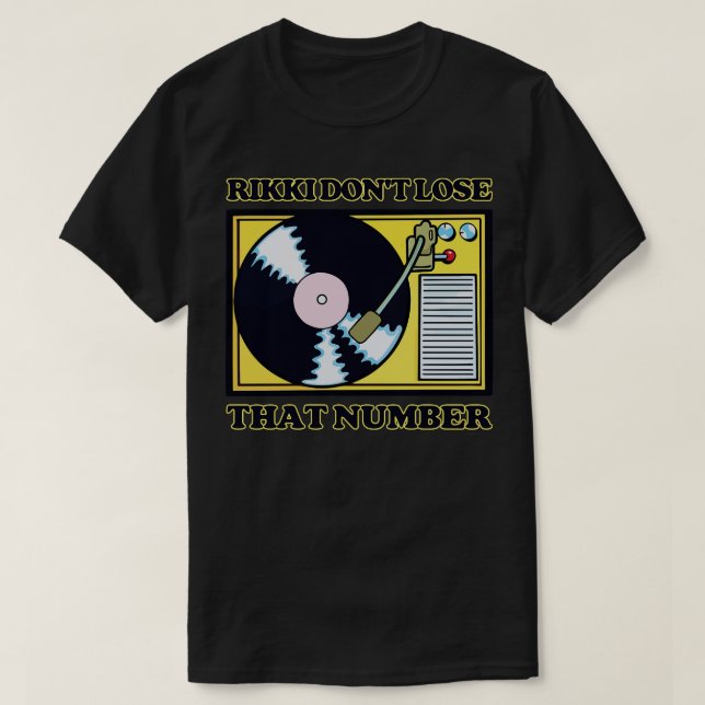 T-shirt Rikki N'A Pas Perdu Ce Nombre (Design devant)