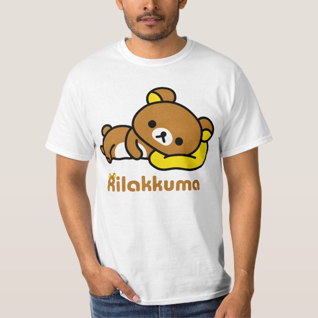 T-shirt " Rilakkuma Relax Bear personnage de dessin animé" (Devant)
