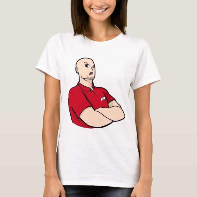 T-shirt Riley Shirt, le Ranting des femmes (Devant)
