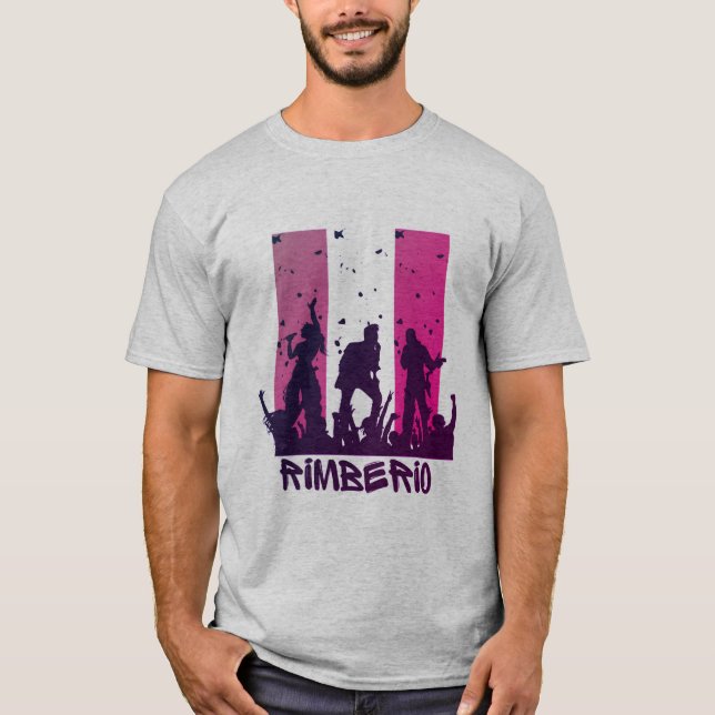 T-shirt "Rimberio : l'élégance urbaine" (Devant)