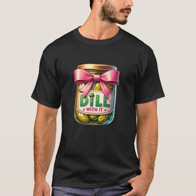T-shirt Rincer avec elle Funny Picker pot avec arc Coquett (Devant)