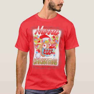 T-shirt Rinder En Masque Correspondant Pajama Famille Joye