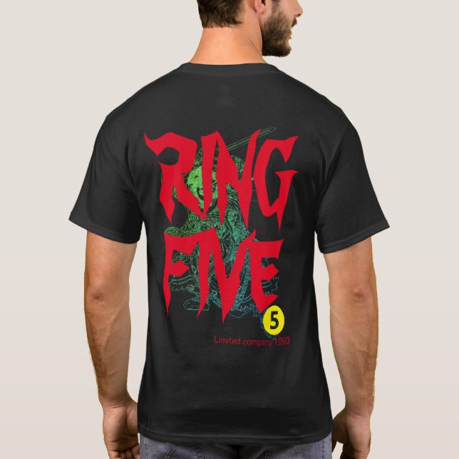T-SHIRT RING FIVE (Dos)