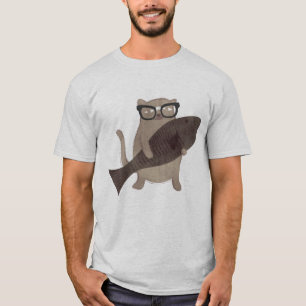 T-shirt ringard mignon de chat