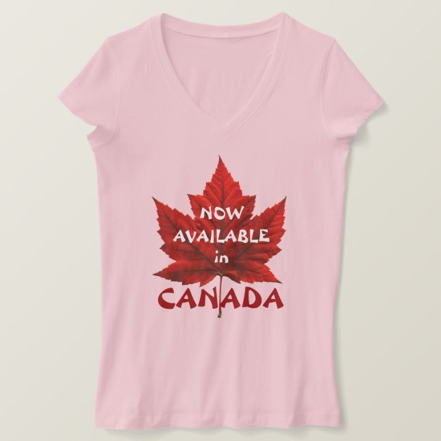 T-shirt Ringer Canada pour femmes Canada amusant (Design devant)