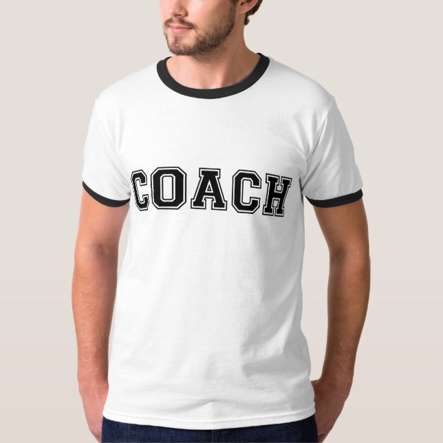 T-shirt Ringer COACH (Devant)