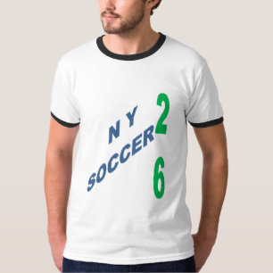 T-Shirt Ringer pour hommes SOCCER NEW YORK 26