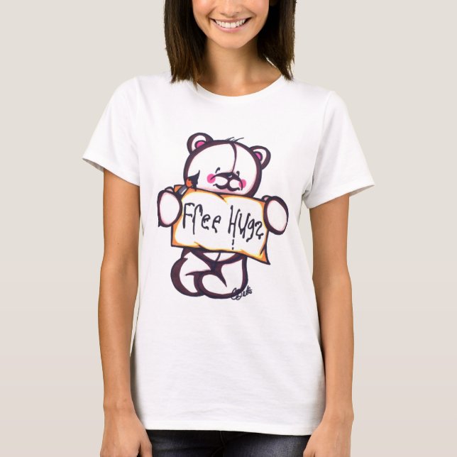 T-shirt Ringer T de seringues libres (Devant)
