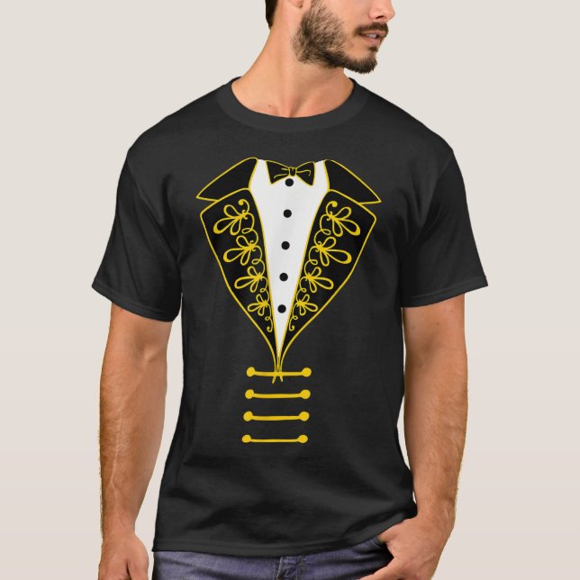 T-shirt Ringmaster Cirque Costume Pour Hommes Femmes Enfan (Devant)