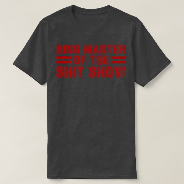T-shirt Ringmaster du spectacle 5 (Design devant)