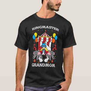 T-shirt Ringmaster Grand-maman Circus Événement Personnel