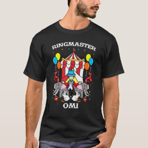 T-shirt Ringmaster Omi Circus Personnel de l'événement Rin
