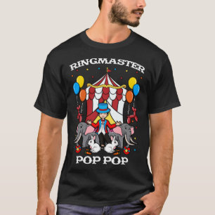 T-shirt Ringmaster Pop Pop Cirque Événement Personnel Ring