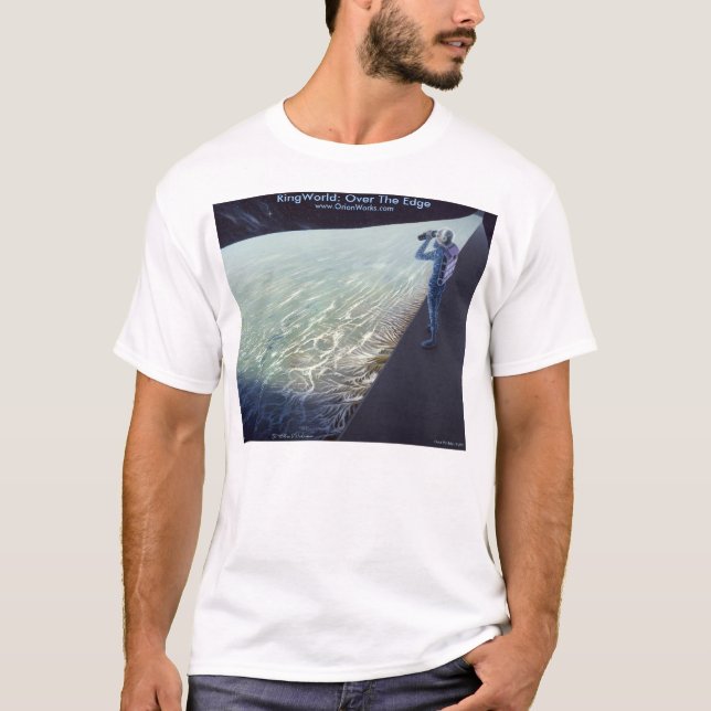 T-shirt Ringworld : Au-dessus du bord (Devant)