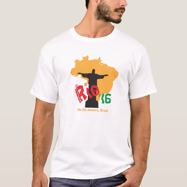 T-shirt Rio '16 Brésil (Devant)