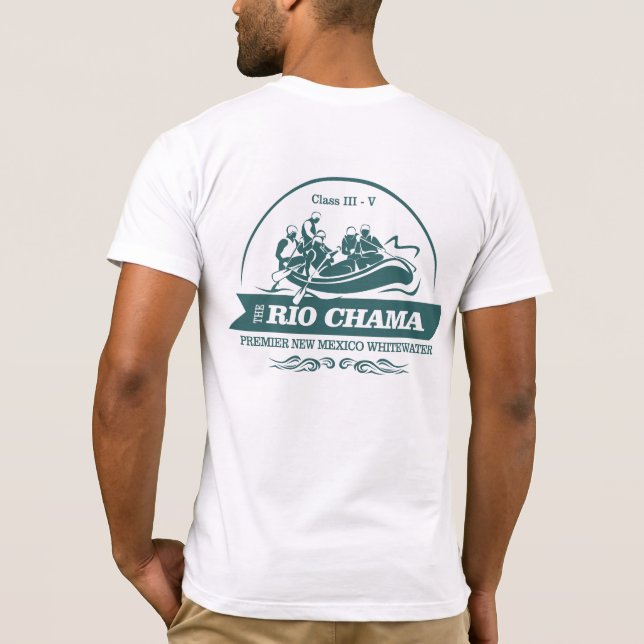 T-shirt Rio Chama (rafting 2) (Dos)
