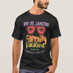 T-shirt Rio De Janeiro Brésil Famille Vacances Corresponda