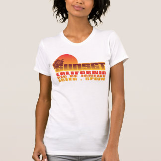 T-shirt Rio de Janeiro Ibiza de la Californie de coucher
