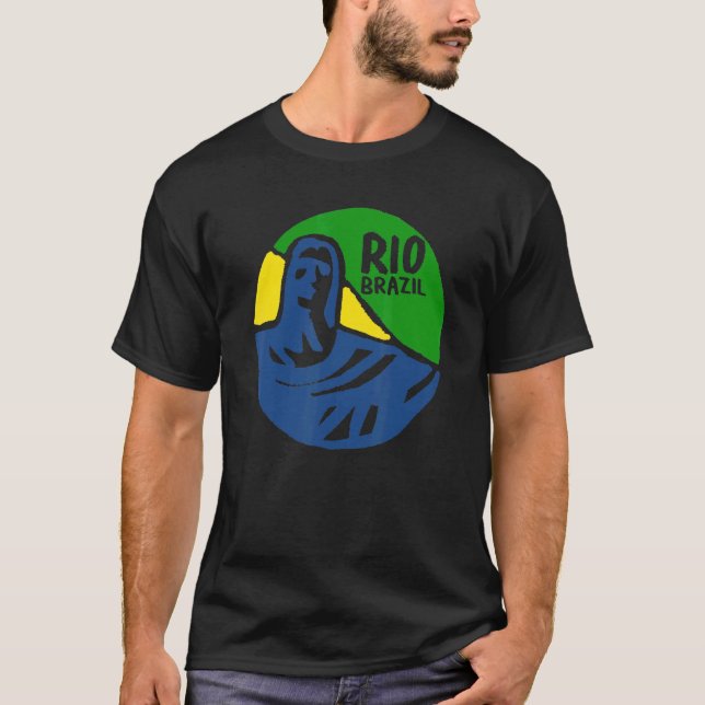 T-shirt Rio de Janeiro Ville Brésil souvenir pour les femm (Devant)