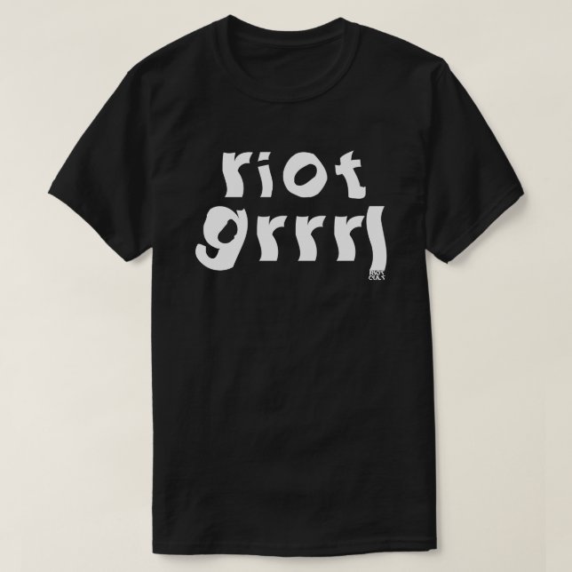 T-shirt Riot Grrrl Feminist Girl Punk Music Des Années 90 (Design devant)