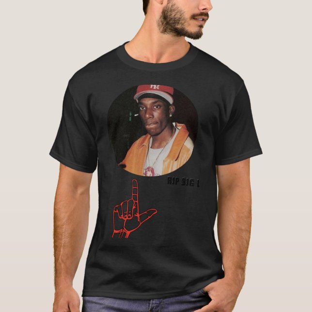 T-shirt Rip Big L - Rapper   (Devant)